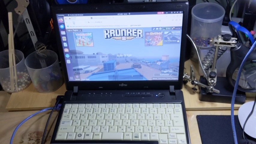ブラウザFPSゲーム「Krunker.io」をプレイして動作確認